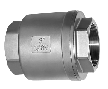 شیر یکطرفه استیل دنده‌ای CF8M (چک ولو استنلس استیل ۳۱۶)